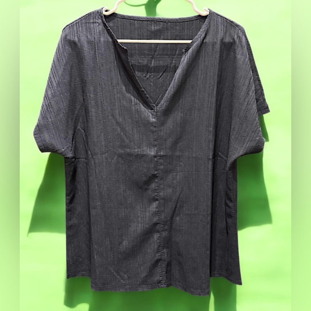 Dark gray V-Neck top XL